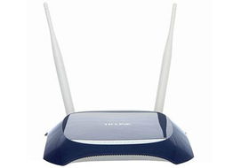 TP-LINK TL-WR841N 藍色版無線路由器產品展示圖1賞析